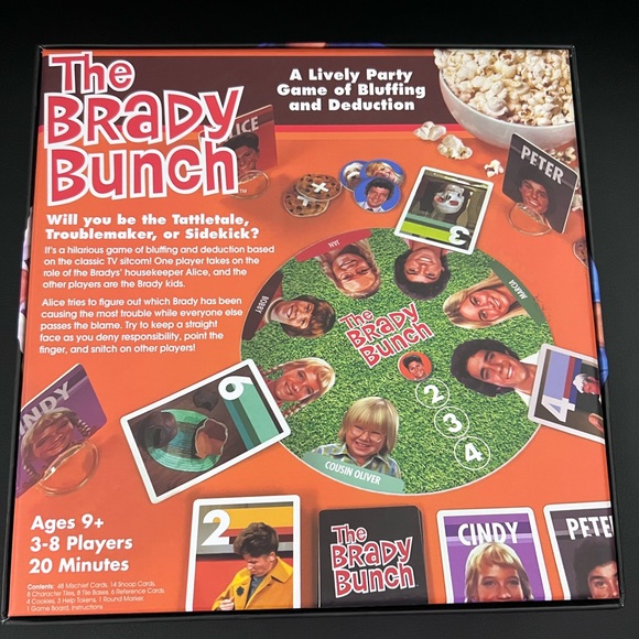 NEW Prospero Hall Brady Bunch Party Game - Picture 3 of 3